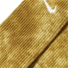 Nike NRG Essential Sock in Desert Moss/Olive Aura/Whit