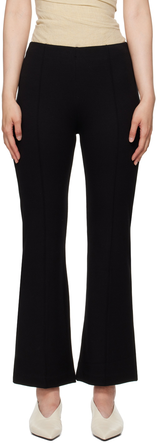 BITE Black Flared Trousers