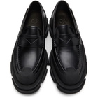 both Black Gao Loafers