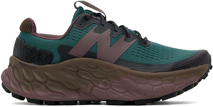 Photo: New Balance Blue & Brown Cayl Edition Fresh Foam X More Trail v3 Sneakers