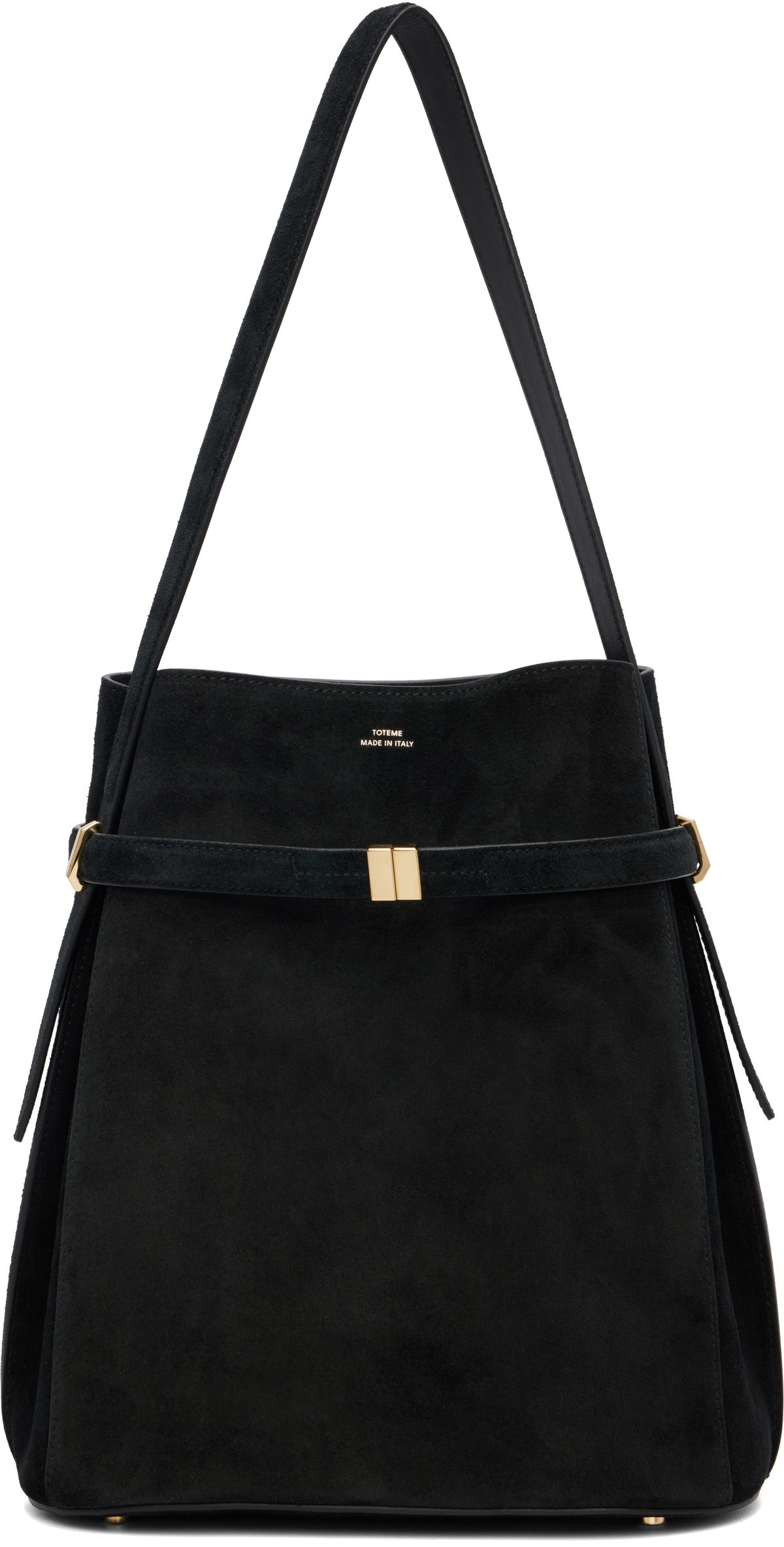 TOTEME - Bucket Suede Top Handle Bag Toteme