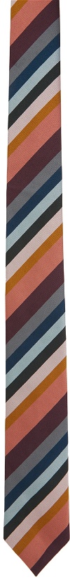 Photo: Paul Smith Multicolor Artist Stripe Tie