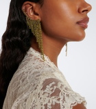 Rabanne Crystal-embellished ear climbers