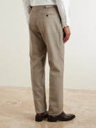 Favourbrook - Ludbrook Slim-Fit Straight-Leg Wool Suit Trousers - Neutrals