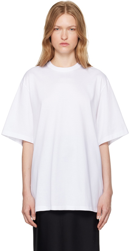 Photo: Carven White Ribbon T-shirt