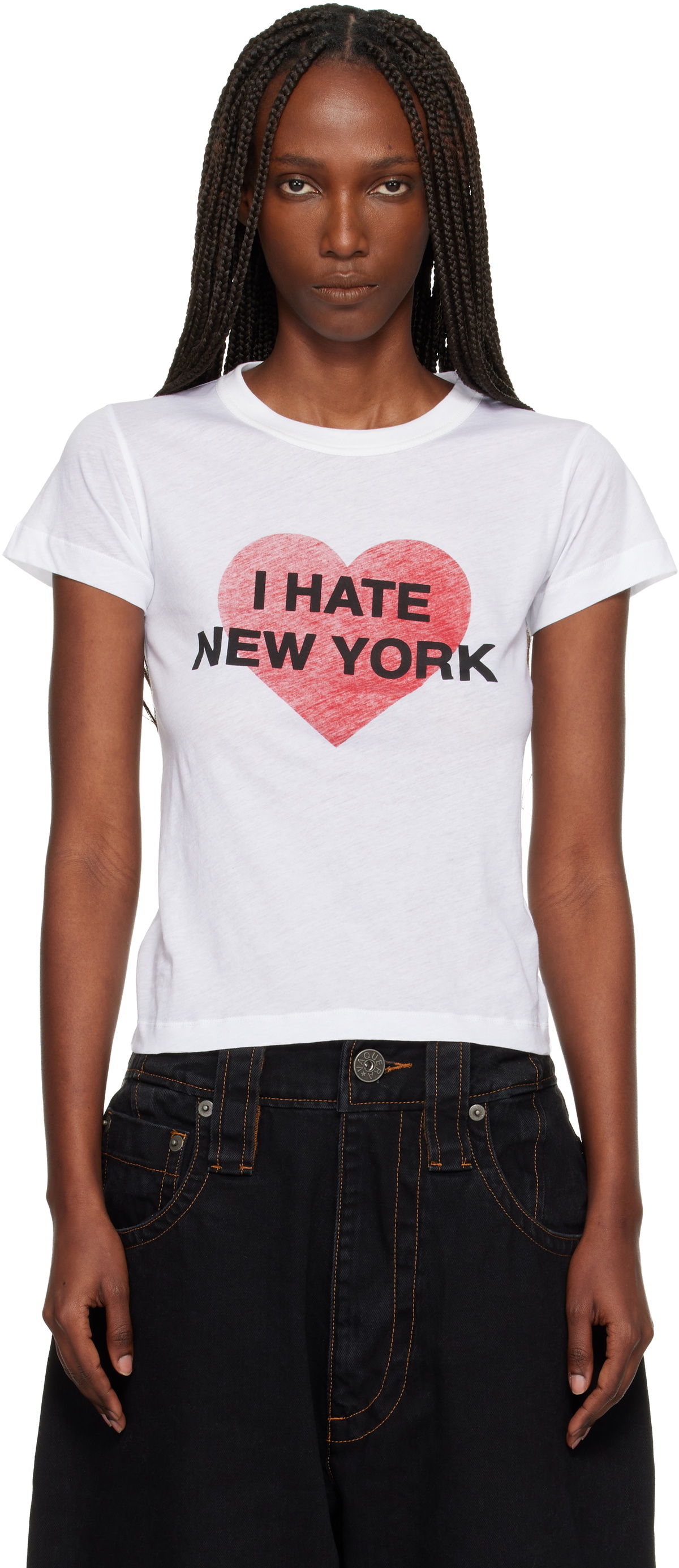 VAQUERA White Scattered Dollars T-shirt Vaquera