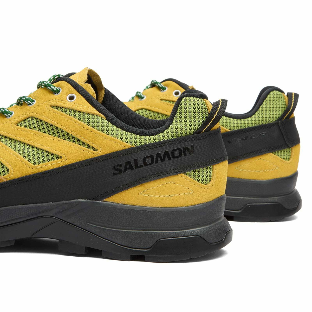 Salomon Men's X ALP WOVEN Sneaker in Beach Ball/Bright Chartreuse/Formal