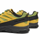 Salomon Men's X ALP WOVEN Sneaker in Beach Ball/Bright Chartreuse/Formal