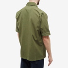 Maharishi Men's Advisors Short Sleeve Shirt in Olive