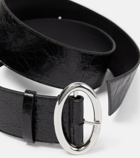 The Attico Leather belt