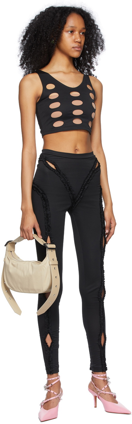 Barragan Ssense Exclusive Black Xochi Leggings