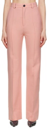 Kwaidan Editions Pink Polyester Trousers