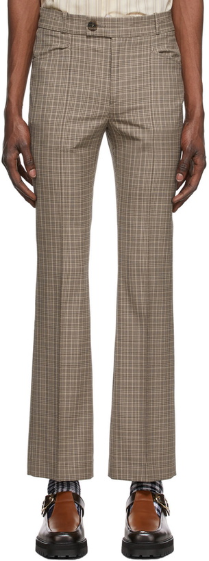 Photo: Ernest W. Baker Brown Check Trousers