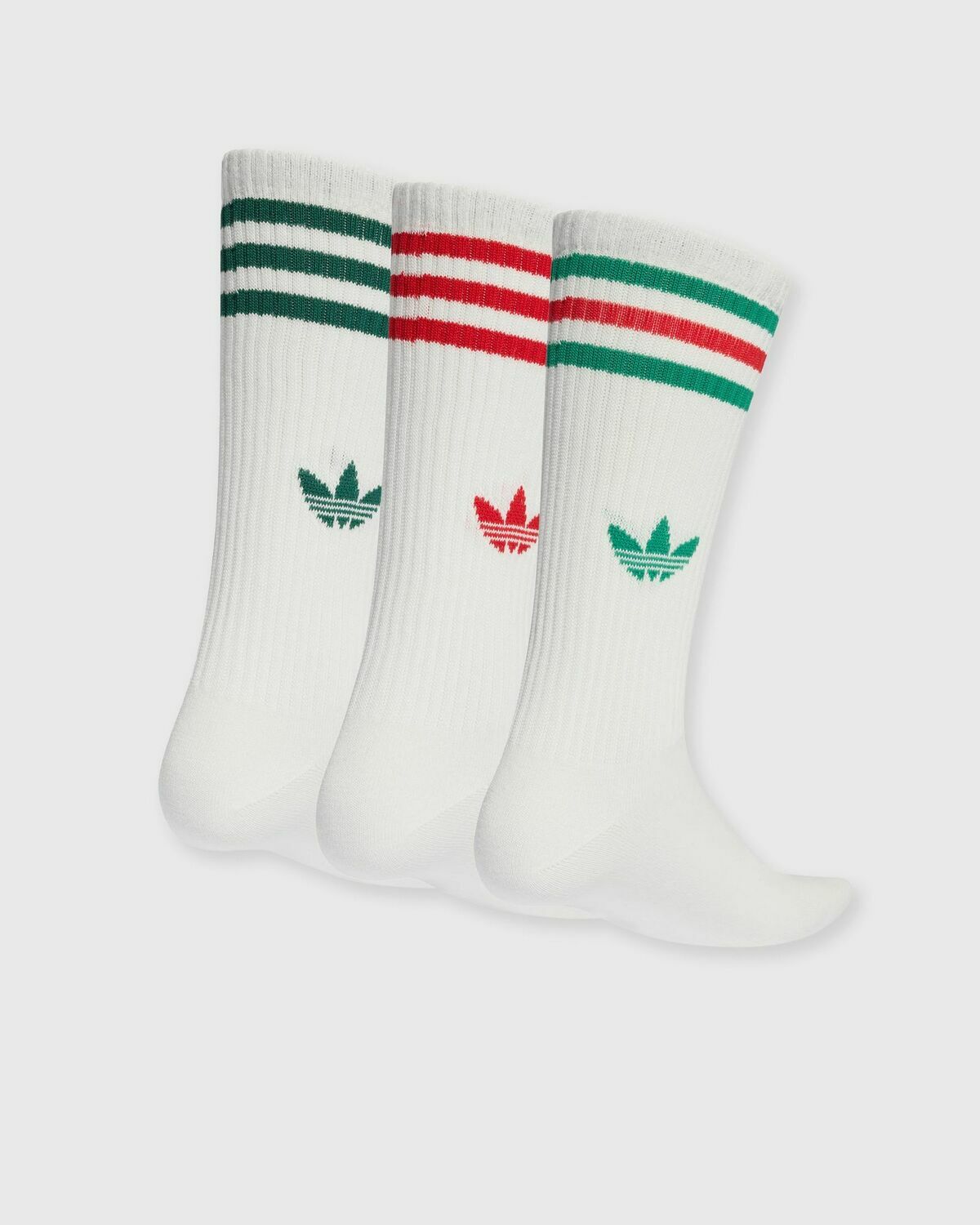 Adidas 3S HIGH CR S 3P Beige Mens Sock