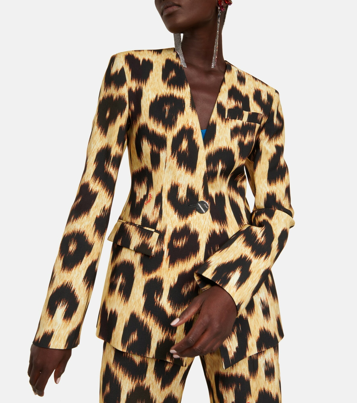 The Attico - Leopard-print blazer The Attico