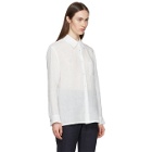 Mansur Gavriel White Linen Shirt