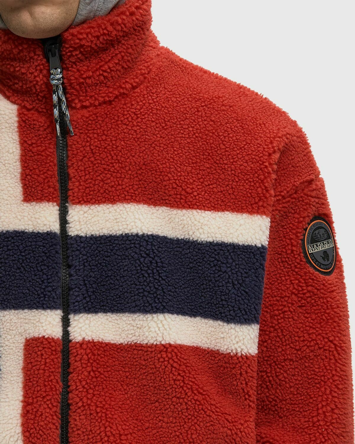 Napapijri FLEECE JACKET Red Men