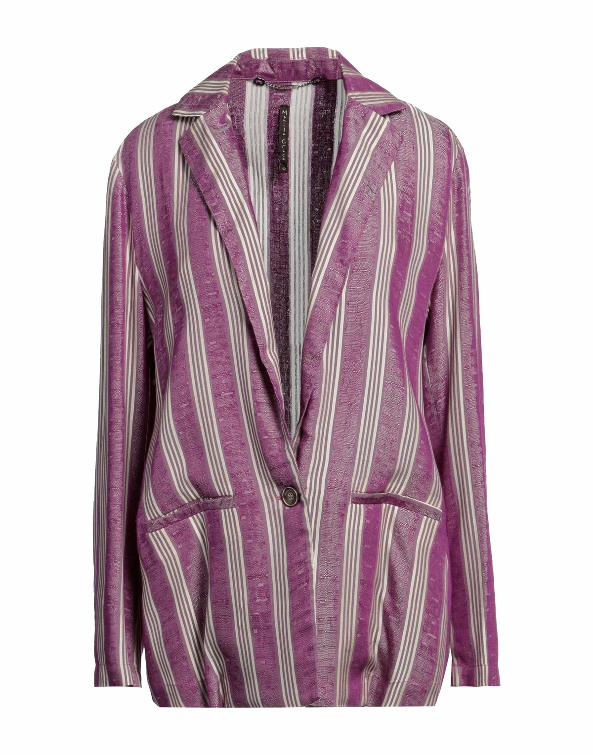 Manila Grace Womens Blazer Mauve