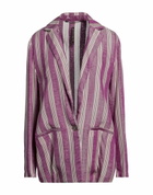 Manila Grace Womens Blazer Mauve