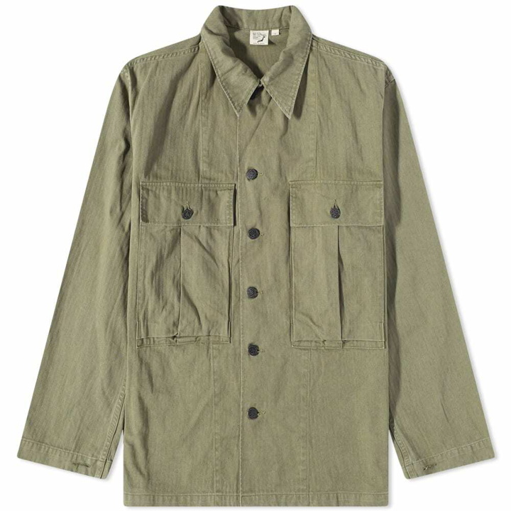 Photo: orSlow Men's Us Army M-43 Hbt Jacket in Army Green