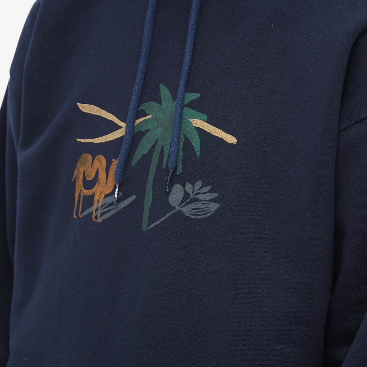 Floral Bounty Magenta Men's Zipper Hoodie