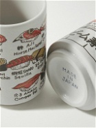 By Japan - Beams Japan Set Of Two Printed Ceramic Cups