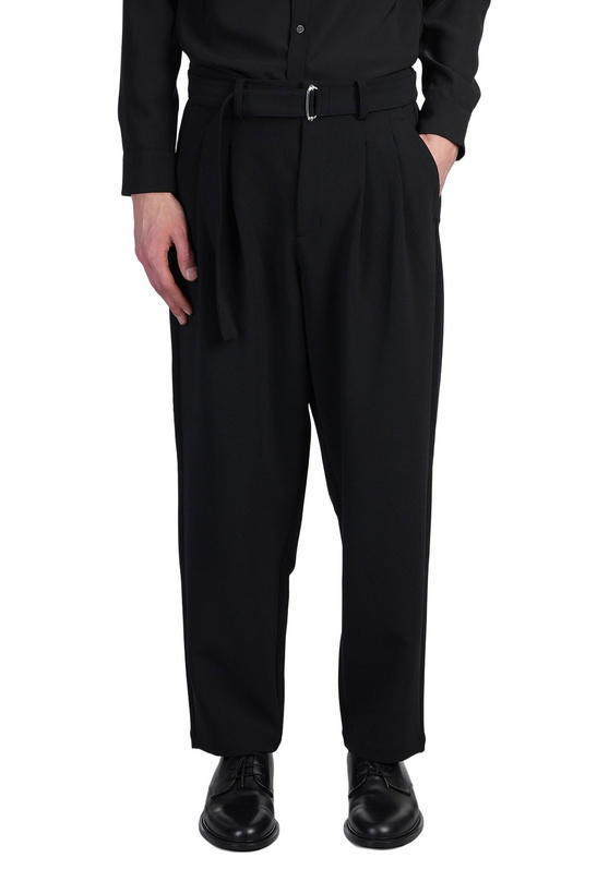 Photo: Attachment Pants In Black Polyester