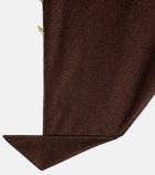 Oséree Lumière embellished scarf