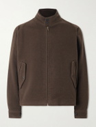 A.PRESSE - Wool, Silk and Cashmere-Blend Jacket - Brown