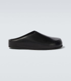 Studio Nicholson Wearing leather mules