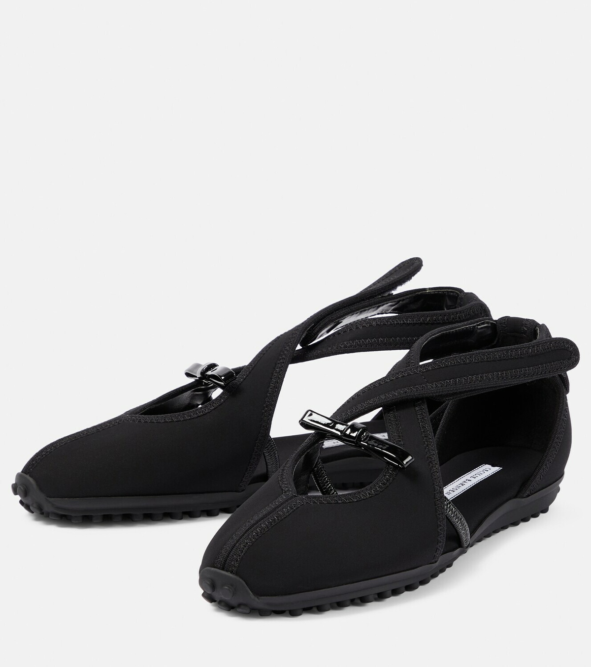 Cecilie Bahnsen Sia neoprene flats Cecilie Bahnsen