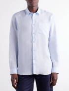 Vilebrequin - Caroubis Woven Linen Shirt - Blue