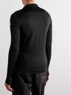 Moncler Grenoble - Slim-Fit Polartec® Power Grid™ Half-Zip Base Layer - Black