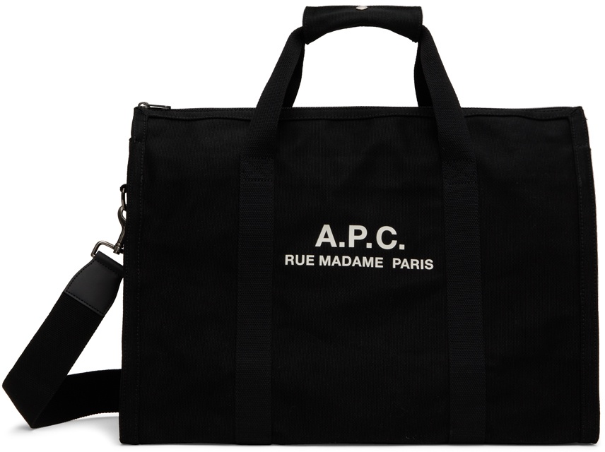 Photo: A.P.C. Black Recuperation Gym Bag
