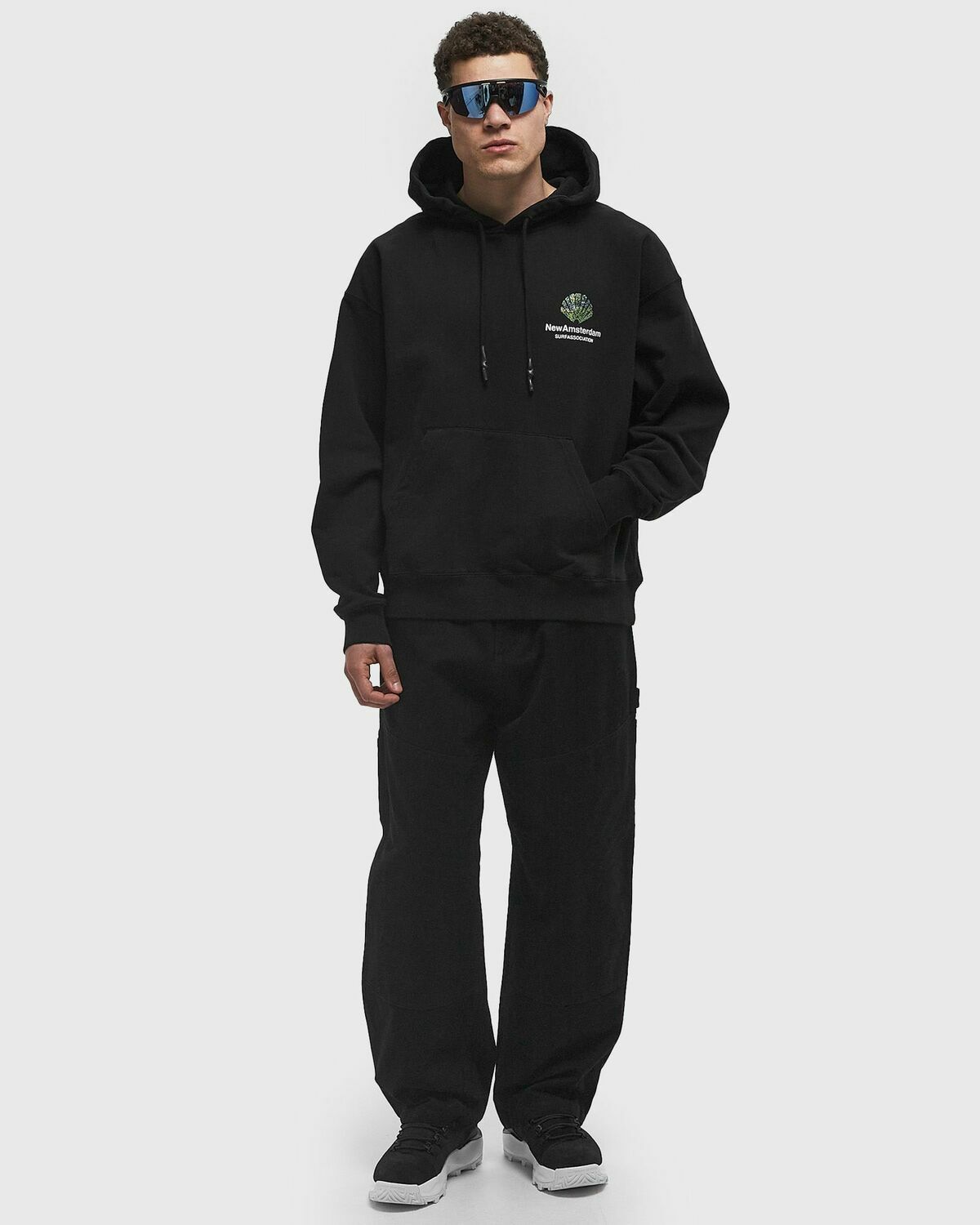New Amsterdam TALL GRASS HOODIE pink Mens Hoody