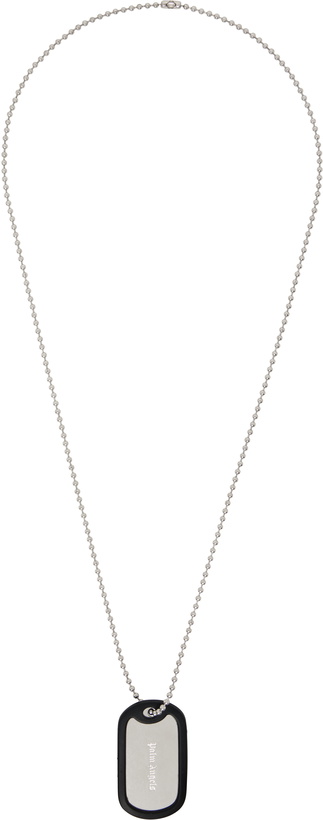 Photo: Palm Angels Silver Plate Necklace