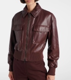 Brunello Cucinelli Leather jacket