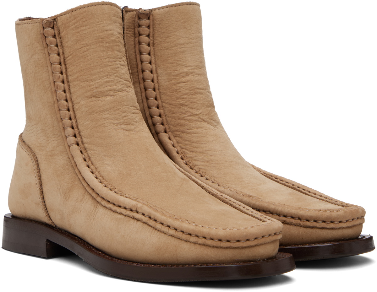 HEREU Tan Riera Bordon Boots