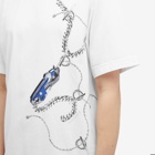 Burberry Men's Chain Print T-Shirt in Knight