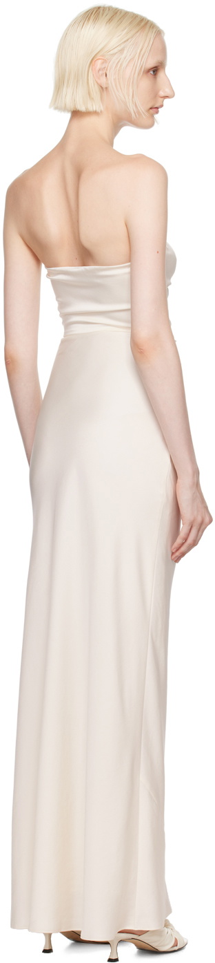 BEC + BRIDGE Off-White Emilia Strapless Dress
