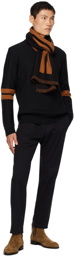 ZEGNA Black Crewneck Sweater