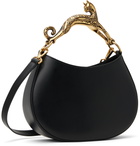 Lanvin Black Cat Leather Bag