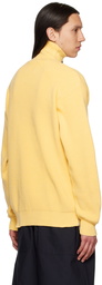 Jil Sander Yellow Relaxed Turtleneck