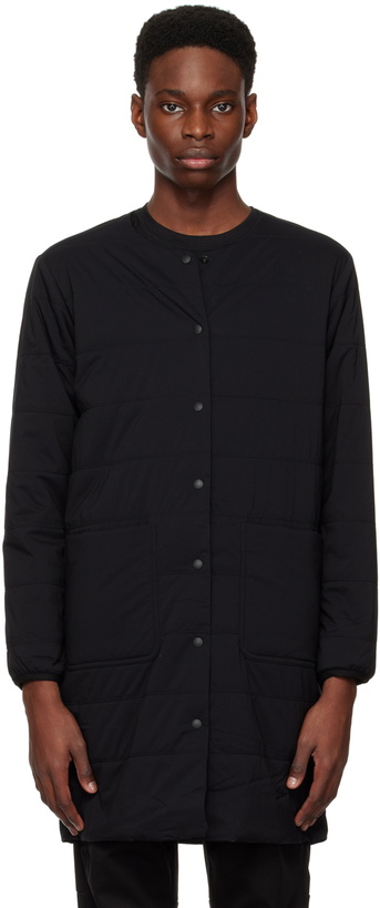 Photo: Snow Peak Black Padded Cardigan