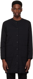 Snow Peak Black Padded Cardigan