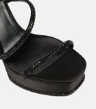 Rene Caovilla Cleo embellished platform sandals 130