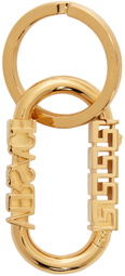 Versace Gold Greca Logo Keychain