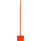 Palm Angels Orange Iconic Neck Card Holder