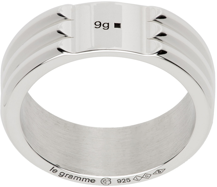 Photo: Le Gramme Silver 'Le 9g' Gordon Ring