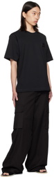 Dolce&Gabbana Black Branded Tag T-Shirt